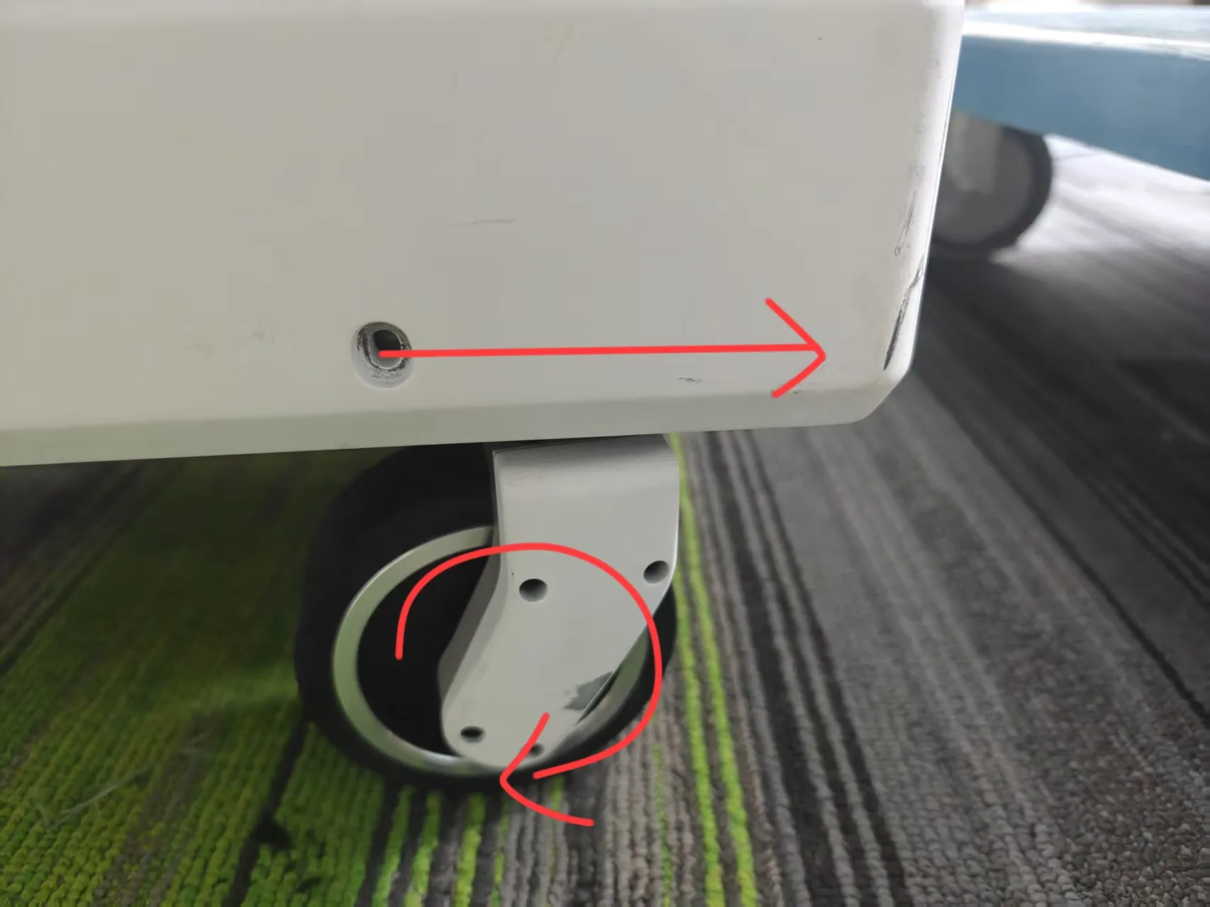 Drive motor rotation direction