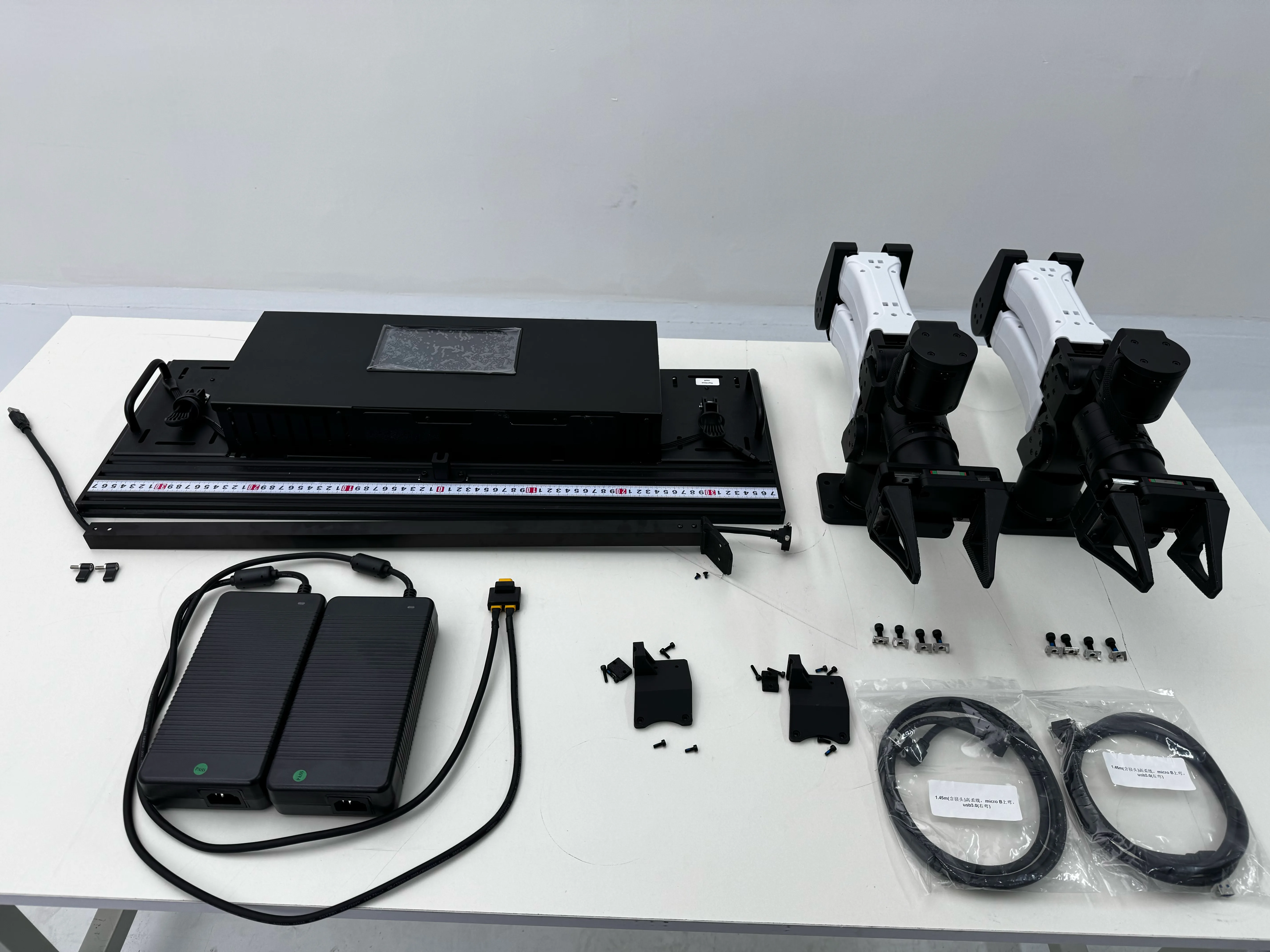 Step 1: Mount center top camera
