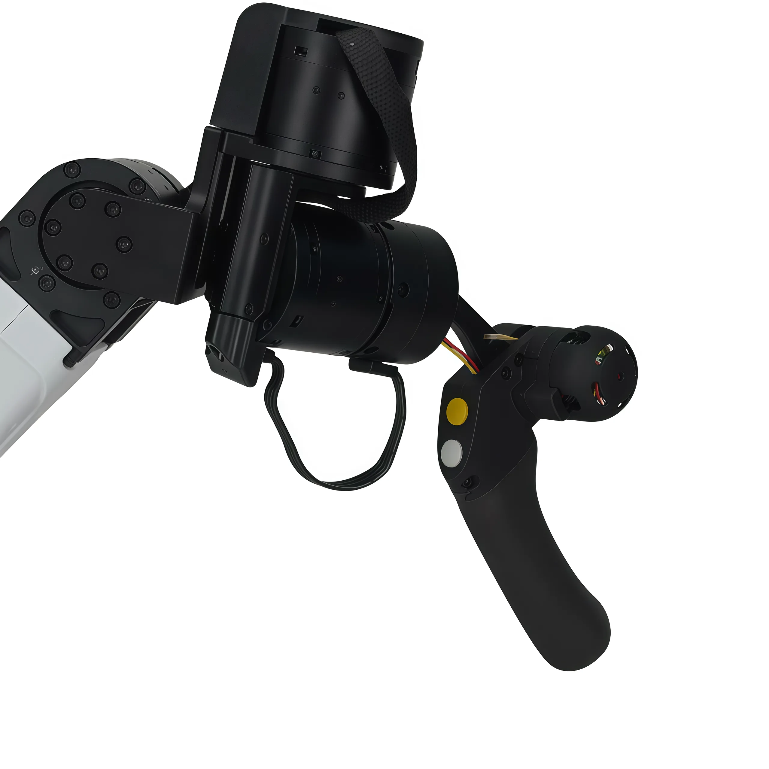 YAM teaching handle close-up